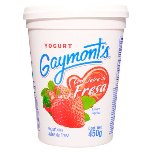 Yogurt Gaymonts Con Jalea De Fresa - 450 g