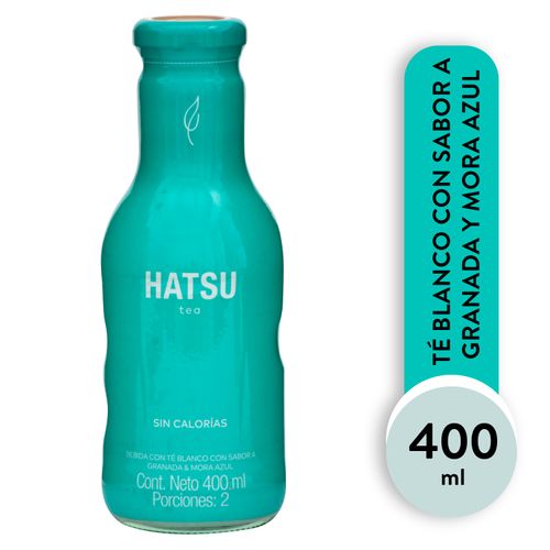 Hatsu Te Blanco Granadia Mora Azul 400ml