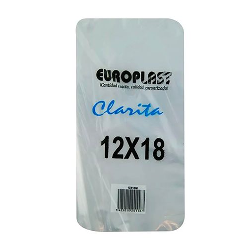 Bolsa Clarita 12X18 28 unidades