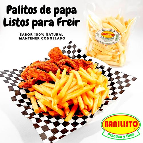 Palitos de Papa Fresca Banilisto 453gr