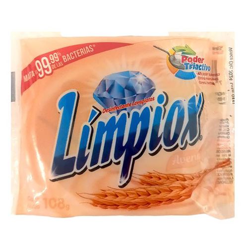 Lavaplatos de Disco Limpiox Aroma Avena 108gr