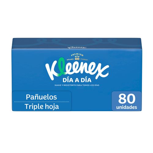 Pañuelos Faciales Ejecutivo Kleenex - 80Uds