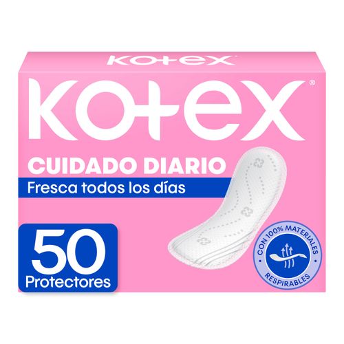 Protectores Diarios Kotex Normal - 50Uds