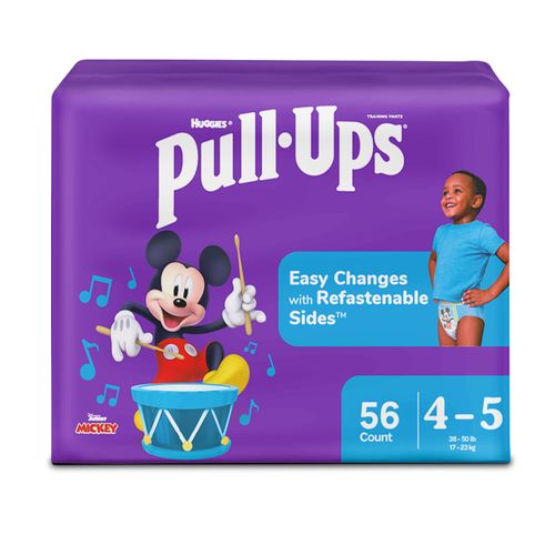 Calzoncillo de Entrenamiento Pull-Ups Niño Talla 4T/5T - 56 Unidades