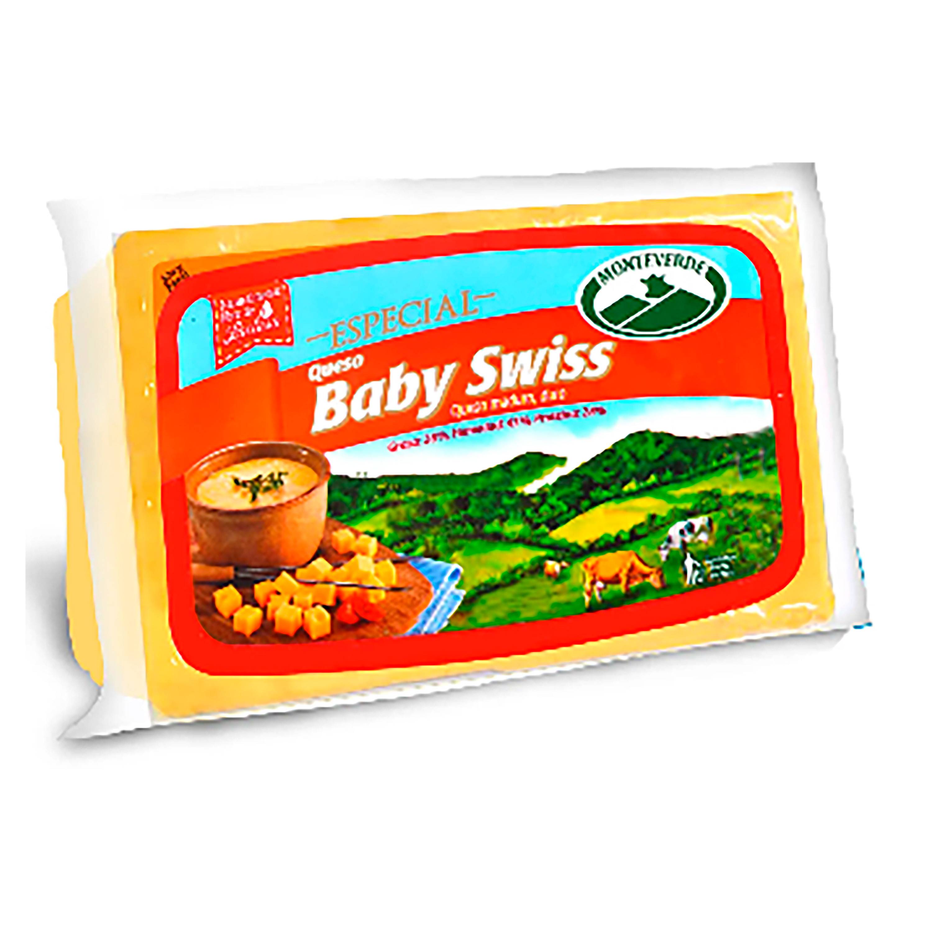 Comprar Queso Baby Swiss Maduro Monte Verde Lb | Walmart Honduras