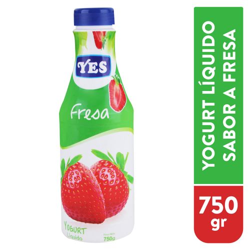 Yogurt Líquido Yes Fresa - 750 g