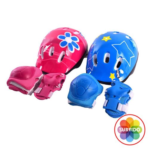 Set De Casco Y Protectores Athletic Works