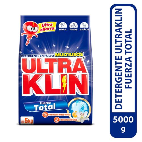 Detergente En Polvo Ultraklin 5 Kg