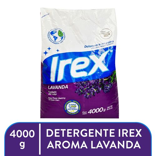 Detergente Irex Pol Lavanda Color 4000gr