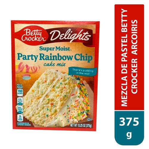 Betty Crocker Harina Rainbow Chips 375gr