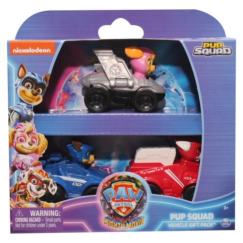 Paw Patrol Mighty Movie Pawket Set Veh