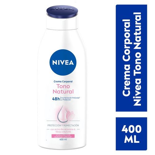 Crema Nivea Body Aclarado Nat 400Ml