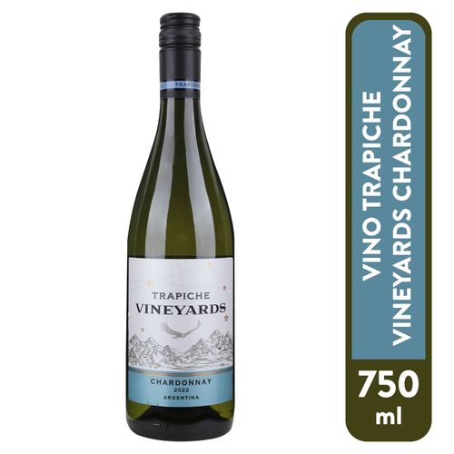 Vino Bco Trapiche Chardonay 750 Ml
