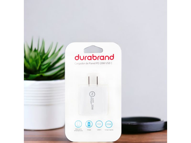 Durabrand-Cargador-De-Pared-Pd-20W-Usb-C-Cargador-de-Pared-Durabrand-Pd-20W-Usb-C-4-31365