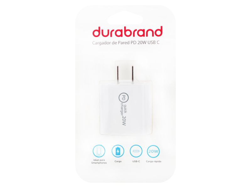 Durabrand-Cargador-De-Pared-Pd-20W-Usb-C-Cargador-de-Pared-Durabrand-Pd-20W-Usb-C-1-31365