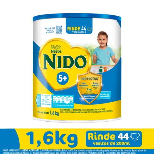 NIDO 5+ Advanced Lata 1.6kg