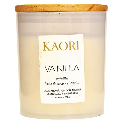 Vela Aromática Kaori Vainilla - 310 g