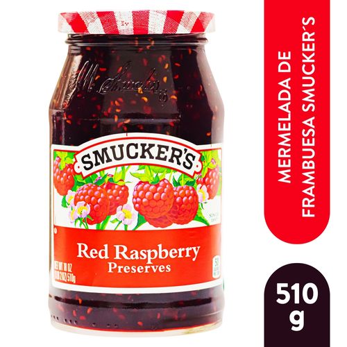 Mermelada De Franbuesa Smuckers Con Semilla - 510 g