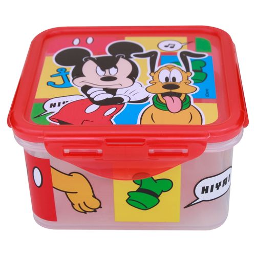 Recipiente Cuadrado 730ml Mickey Mouse