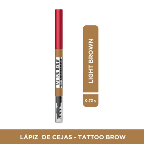 Maybelline Lapiz Tattoo Brow Lt Br0.73Gr