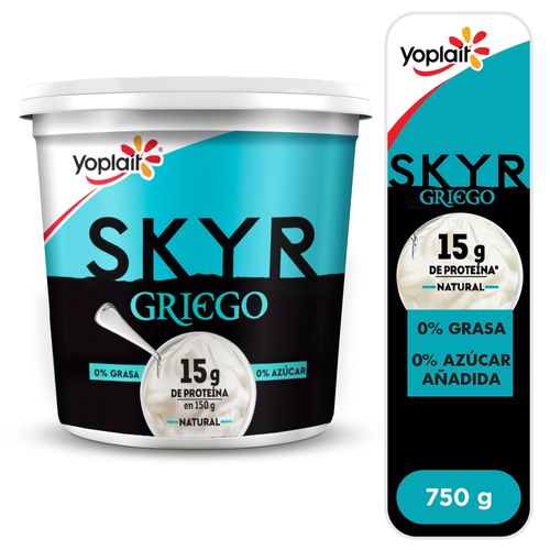 Yogurt Yoplait Skyr Batido Natural 750gr