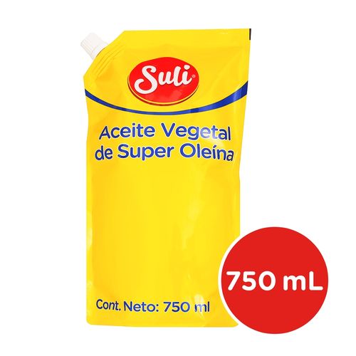 Aceite Suli Vegetal Bolsa -750ml