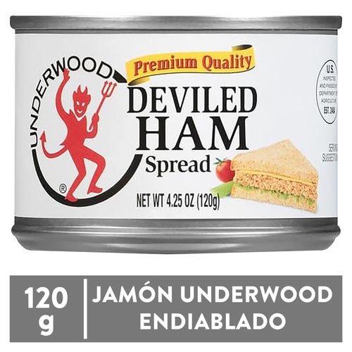 Jamon Underwood Spam  Endiablado 4.25oz