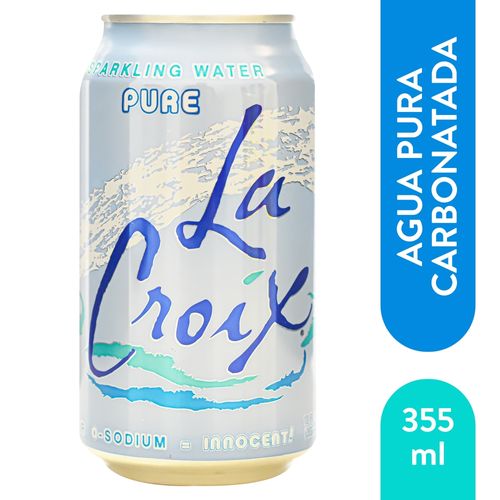 La Croix Carbonatada Pure 335ml