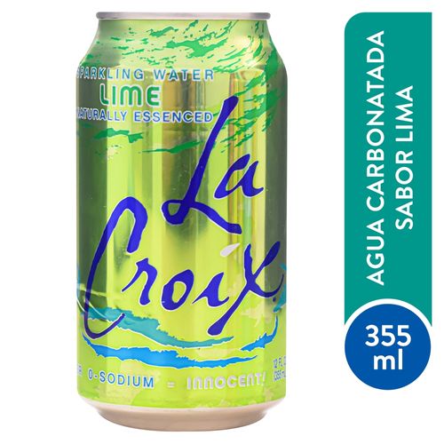 La Croix Carbonatada Lime 335ml