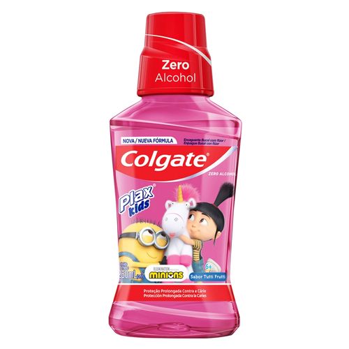 Enjuague Bucal Colgate Plax Kids Agnes y Fluffy 250 ml