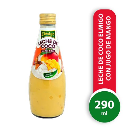 Leche De Coco Elmigo con Jugo de Mango - 290 ml