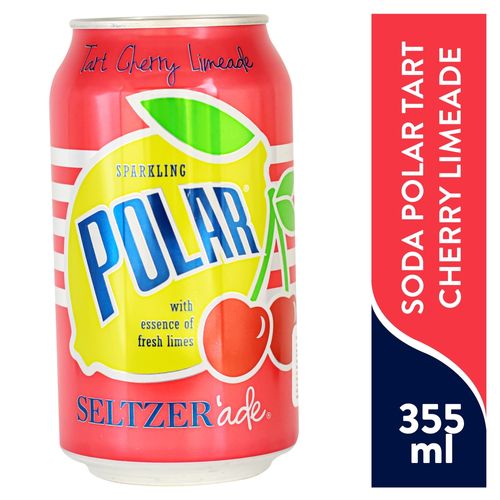 Soda Polar Tartcherry Lime Selt Ade 12oz