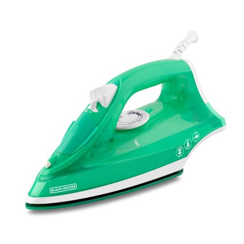 Plancha de Vapor Black Decker con Golpe de Vapor Verde - IRBD315