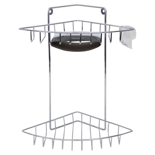 Organizador Mainstays de acero para baño - 21 cm
