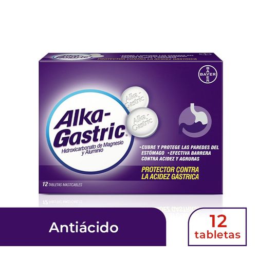 Alka Gastric 12 Tabletas 500mg