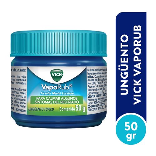 Ungüento Vick VapoRub -50 g
