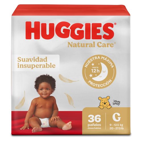 Pañales Huggies Natural Care Etapa 3/G - 36 Unidades