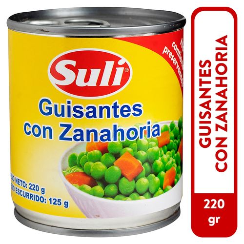 Guisante Suli con Zanahoria - 125 g