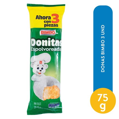 Donas Espolvoreadas Bimbo - 75 gr