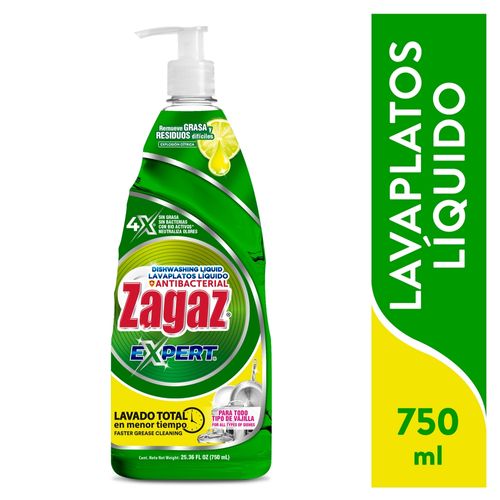 Lavaplato Zagaz Liquido Citrico Blend 750ml