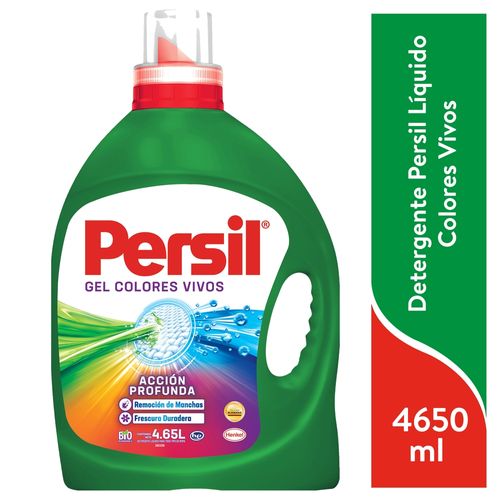 Detergente Persil Liquido Colores Vivos - 4650 ml