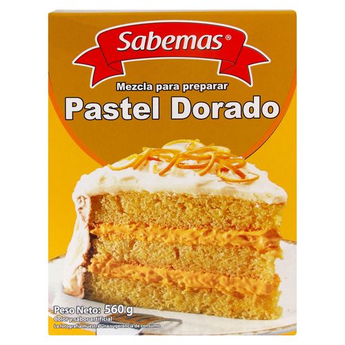 Harina Sabemas Para Pastel Dorado- 560gr