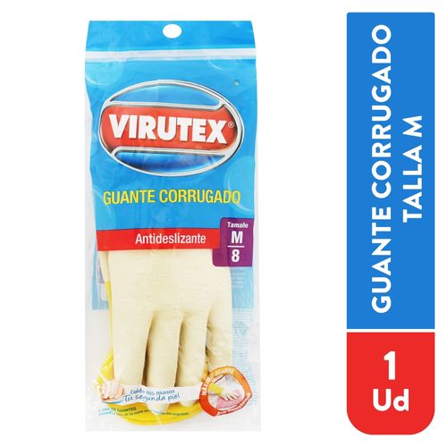 Guantes De Latex Supermax Suaves Y Resistentes Color Amarillo