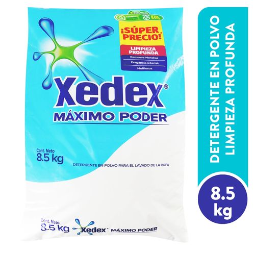 Detergente Xedex Maximo Poder 8500 Gr