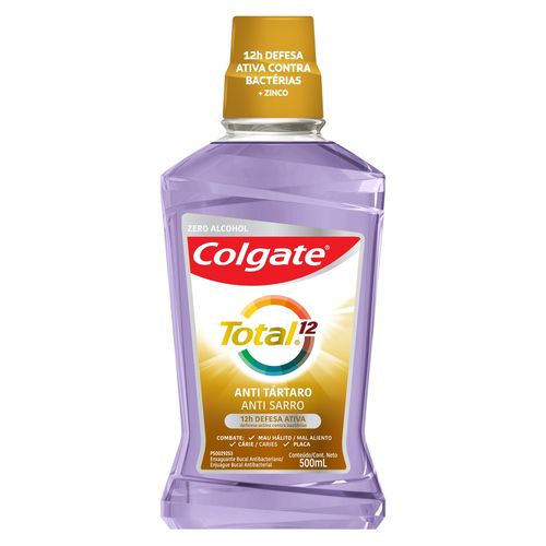 Enjuague Bucal Colgate Total Anti Sarro - 500 ml