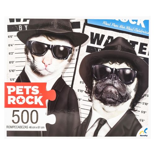 Rompecabezas Adulto Generico Pets Rock 5