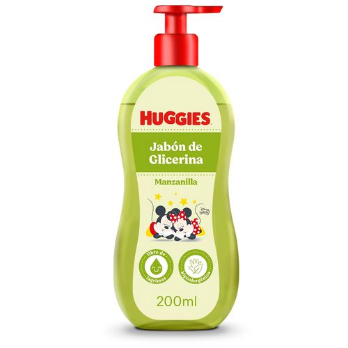 Jabón Liquido Huggies Hora de Soñar Con Manzanilla - 200ml