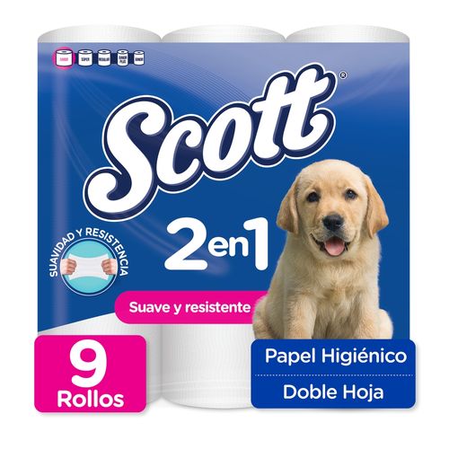 Papel Higienico Scott Jumbo 312hd 9ea