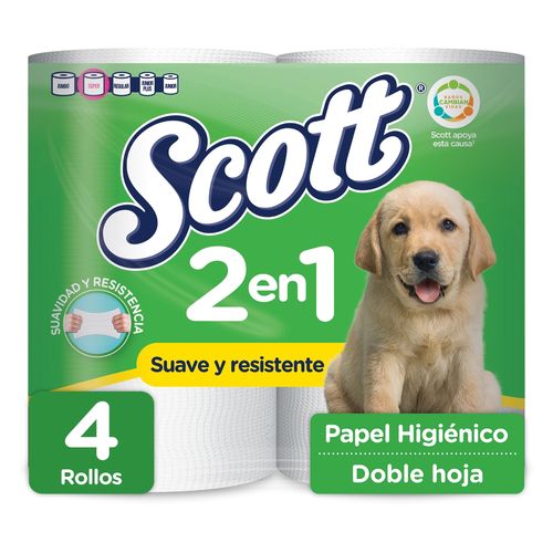 Papel Hig Scott Super 2en 1 2p 280h 4ea