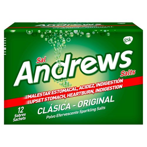 Sal Andrews Clasica Original 12 Sobres